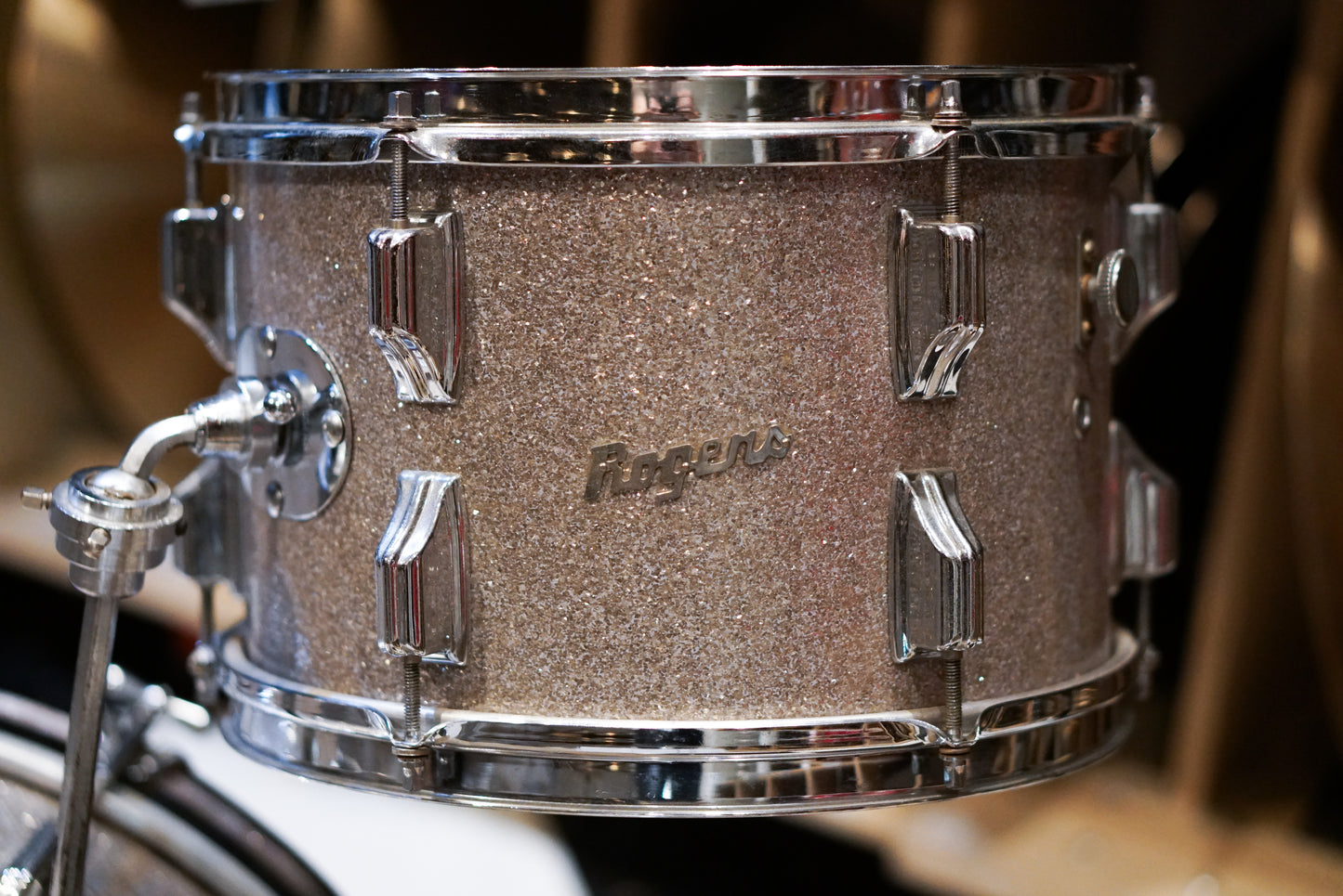 Rogers 12/14/20" Holiday Drum Set - 1960s Silver Sparkle