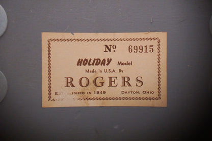 Rogers 12/14/20" Holiday Drum Set - 1960s Silver Sparkle