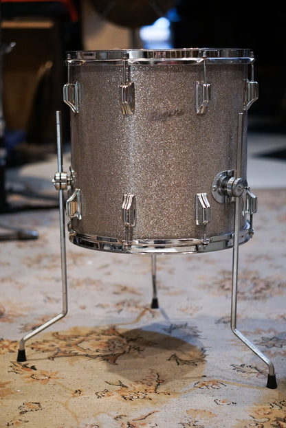 Rogers 12/14/20" Holiday Drum Set - 1960s Silver Sparkle