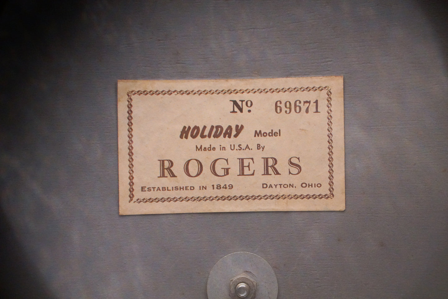 Rogers 12/14/20" Holiday Drum Set - 1960s Silver Sparkle