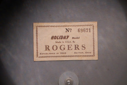 Rogers 12/14/20" Holiday Drum Set - 1960s Silver Sparkle