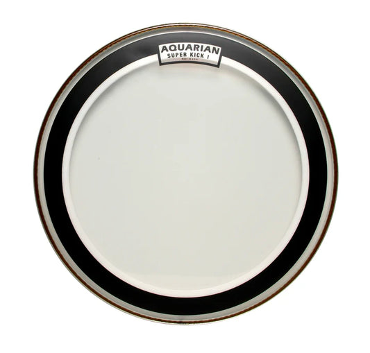 Aquarian Super Kick I Clear Bass Drum Head