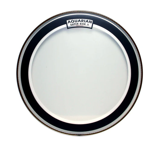 Aquarian Super Kick II Clear Bass Drum Head