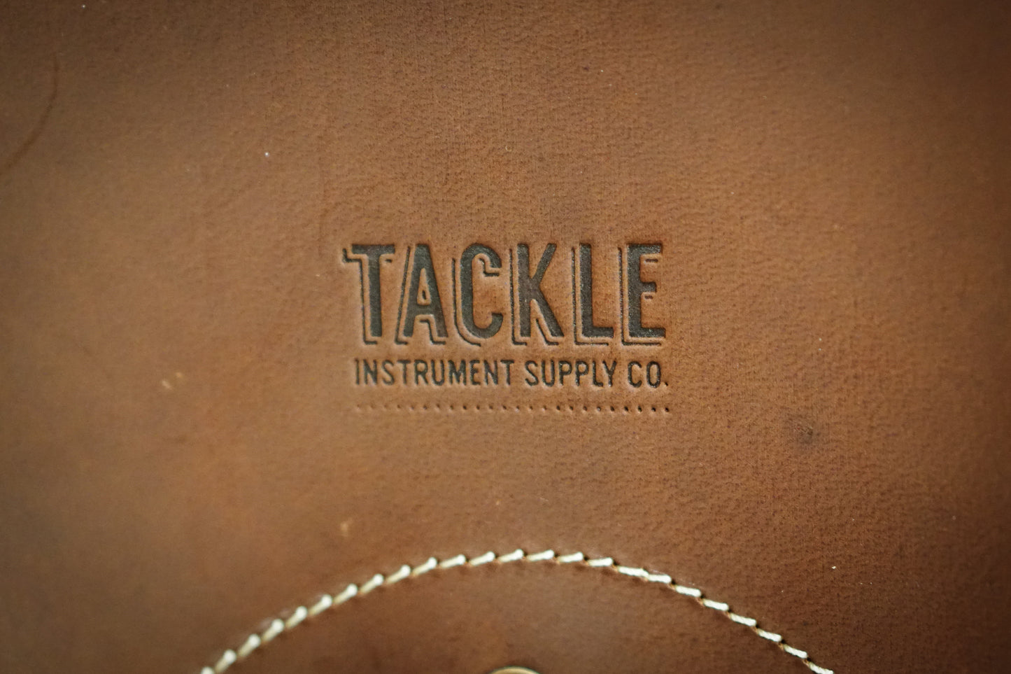 Tackle Leather Stick Bag