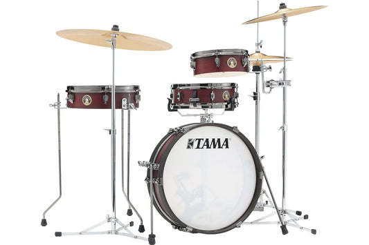 Tama Club-Jam Pancake Kit Drum Set - Burgundy Walnut