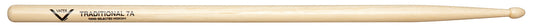 Vater Traditional 7A Wood Tip Drum Stick