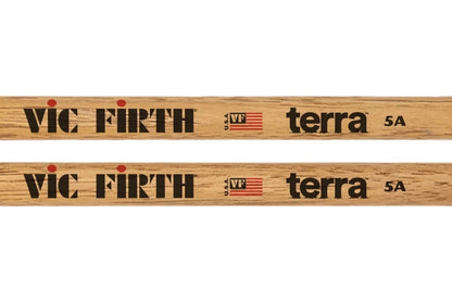 Vic Firth Terra 5A Drum Stick, Wood Tip