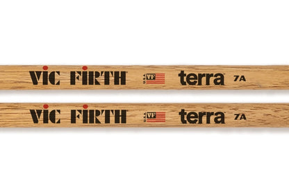 Vic Firth Terra 7A Drum Stick, Wood Tip