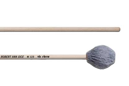 Vic Firth Robert Van Sice Signature Marimba Mallets, Synthetic Core - Medium Soft