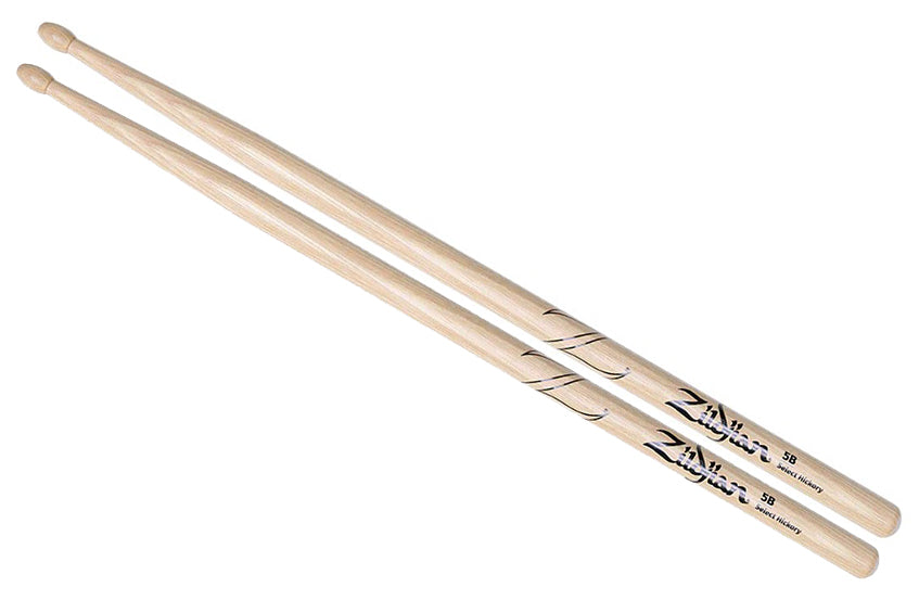 Zildjian 5B Select Hickory Drum Sticks