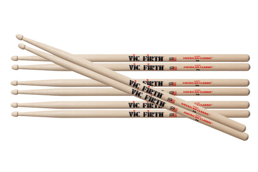 Vic Firth 7A Drum Stick Value Pack (4 for 3)