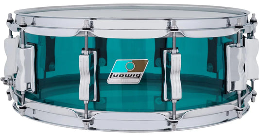 Ludwig 5x14" Vistalite Snare Drum - Teal