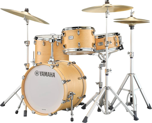 Yamaha 12/14/18" Tour Custom Maple Drum Set - Butterscotch Satin