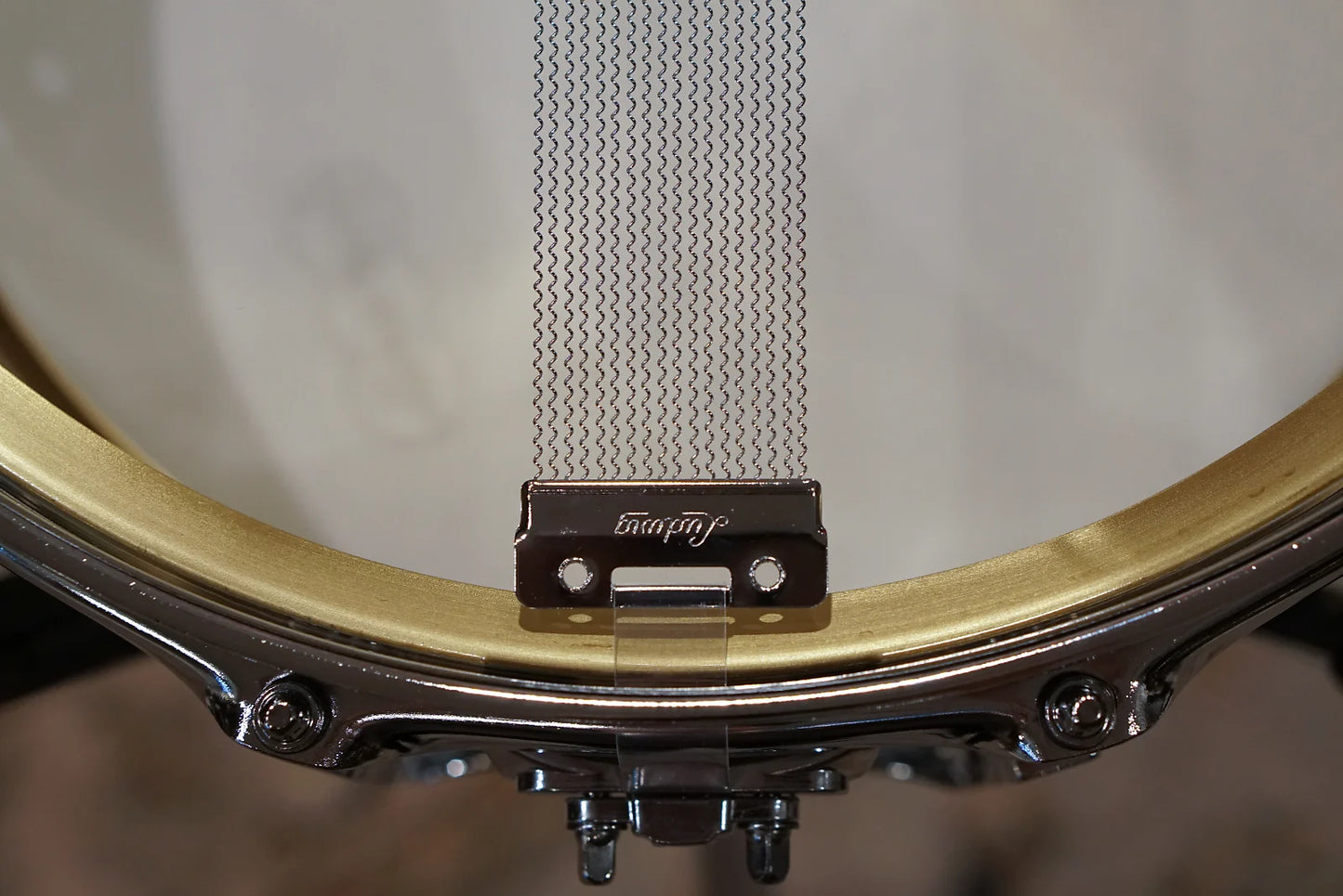 Ludwig 6.5x14" Brushed "Acro Brass" Snare Drum - LB654B