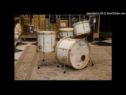 Parra 12/14/20" Cedar/Maple Drum Set - White Lacquer