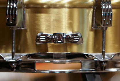 Ludwig 6.5x14" Brushed "Acro Brass" Snare Drum - LB654B