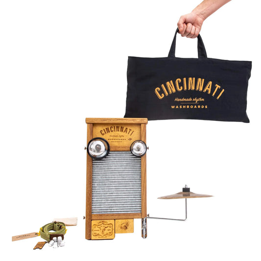 Cincinnati Washboards Road Trip Washboard Bundle